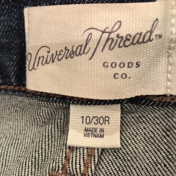 Universal thread high rise vintage straight jeans nwt - Picture 6 of 7